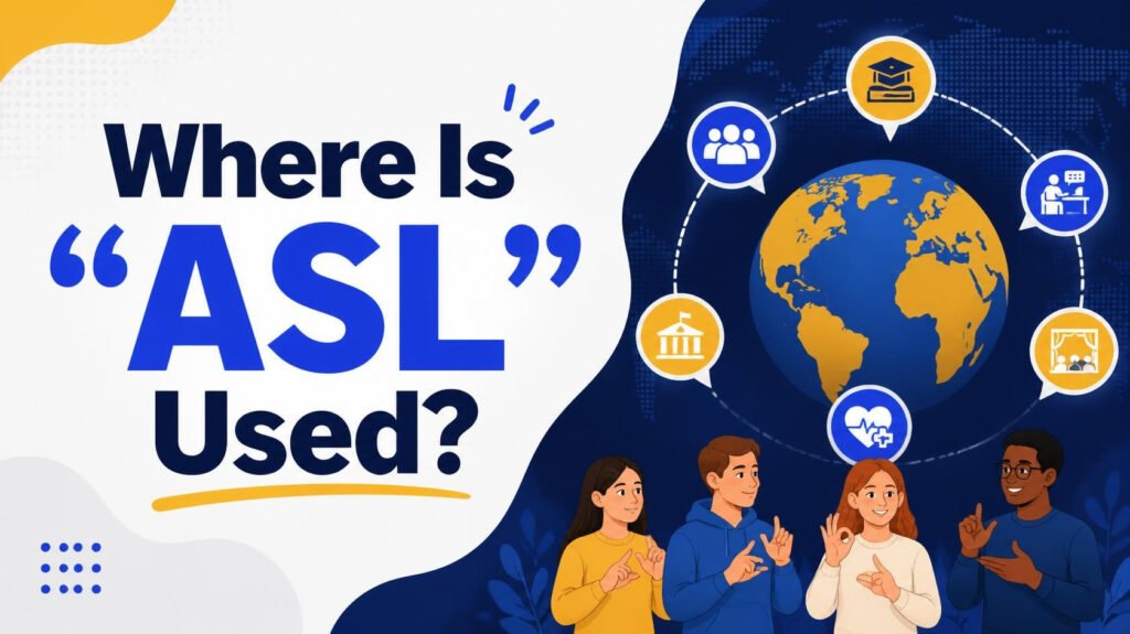 Where Is “ASL” Used